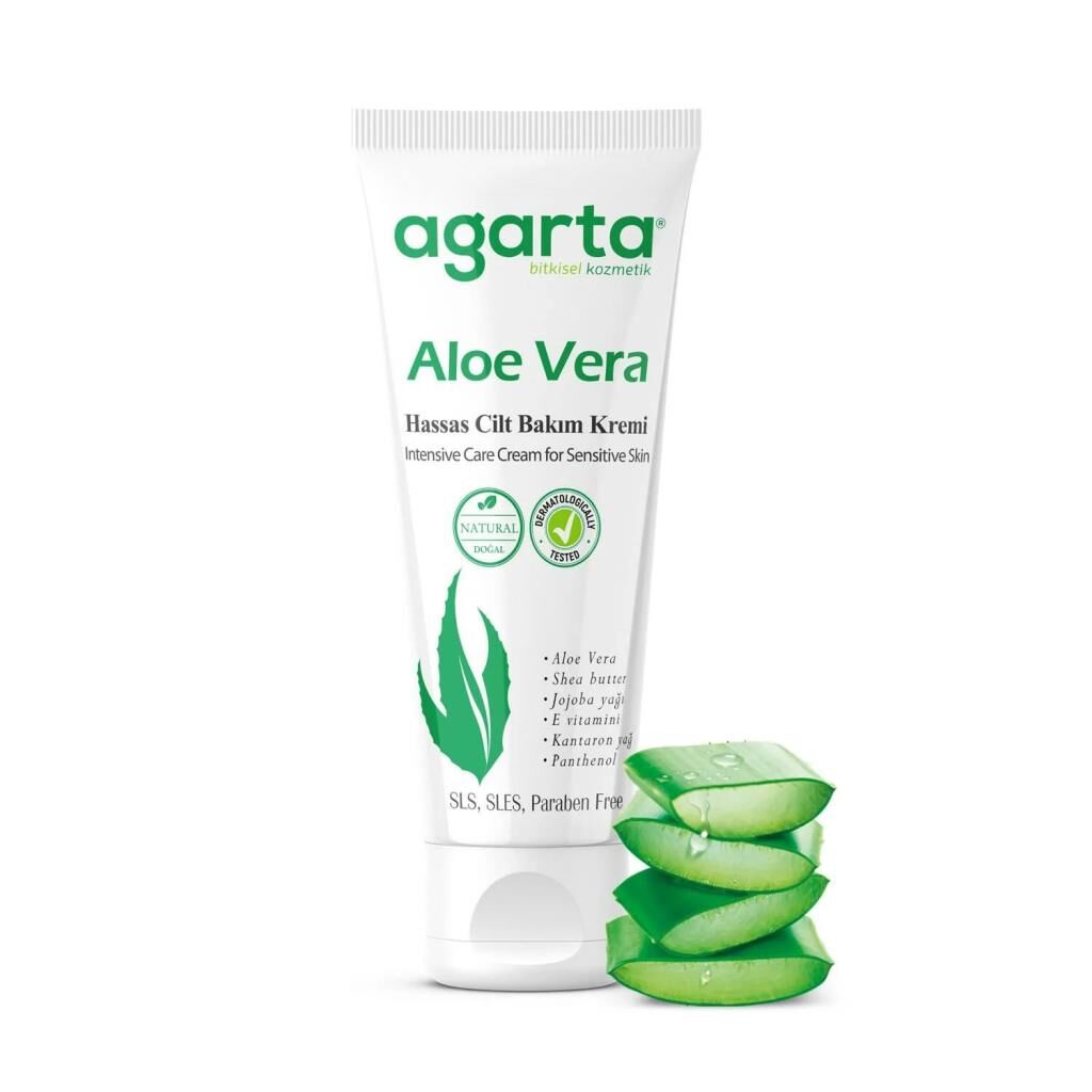 Nessiworld   Doğal Cilt Bakım Kremi 75 ml Aloe Vera