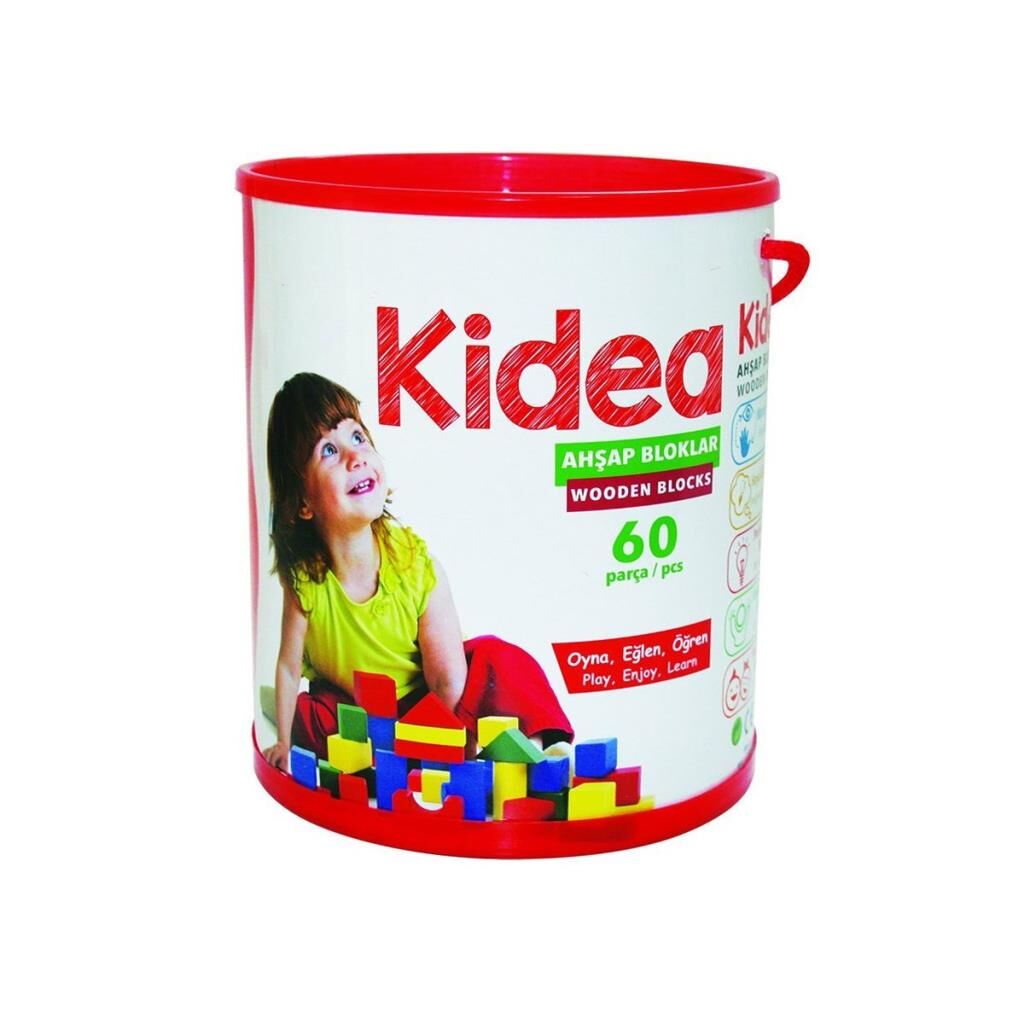 Nessiworld KID-1002 Chiva, 60 Parça Ahşap Bloklar