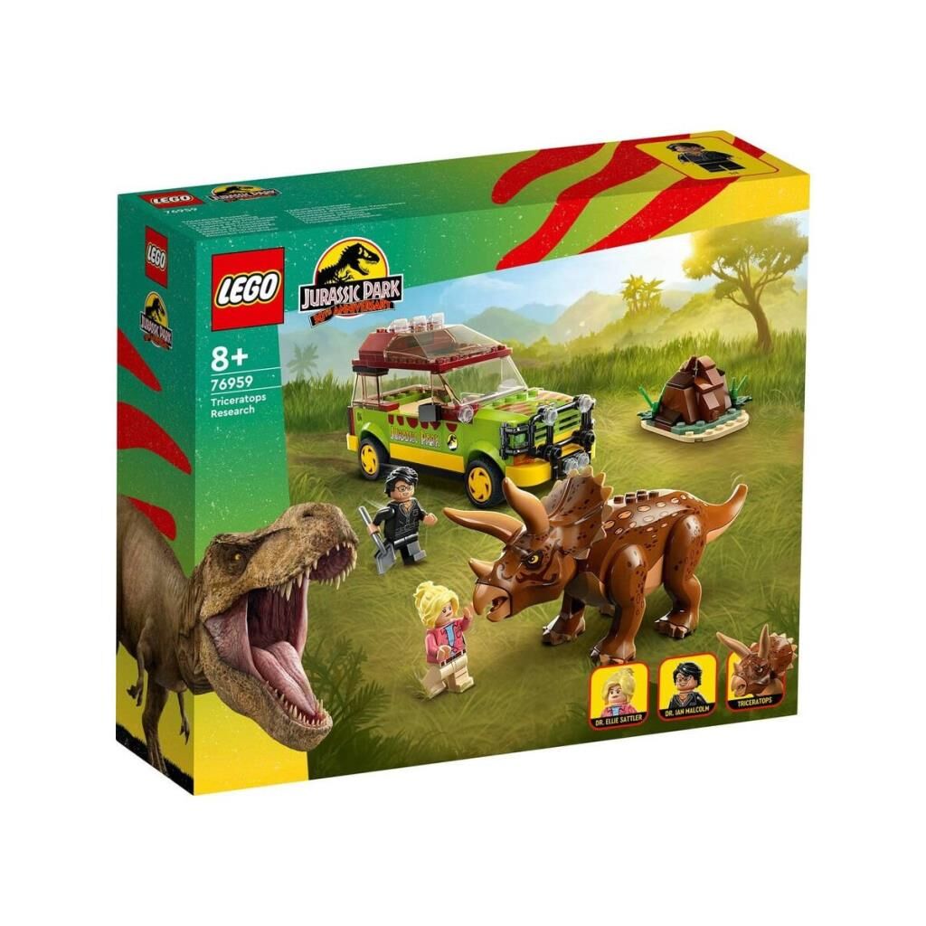 Nessiworld 76959 Lego Jurassic World Triceratops Araması 281 parça +8 yaş