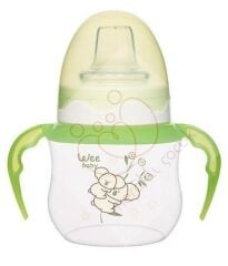 Wee Baby Akıtmaz Kulplu PP Bardak 125 ml - Yeşil