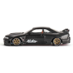 Nessiworld Mini Gt 1/64 Nissan Skyline GT-R (R33) Active Carbon R