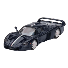 Nessiworld Mini Gt 1/64 BBR Maserati MC12 Stradale Blue Metallic w/ Stripe