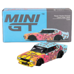 Nessiworld Mini Gt 1/64 Nissan Skyline Kenmeri Liberty Walk LBWK KUMA