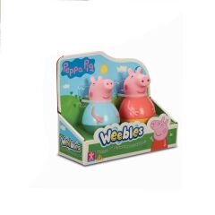 WE000000 Weebles Peppa Pig İkili Paket - 7666 +18 ay