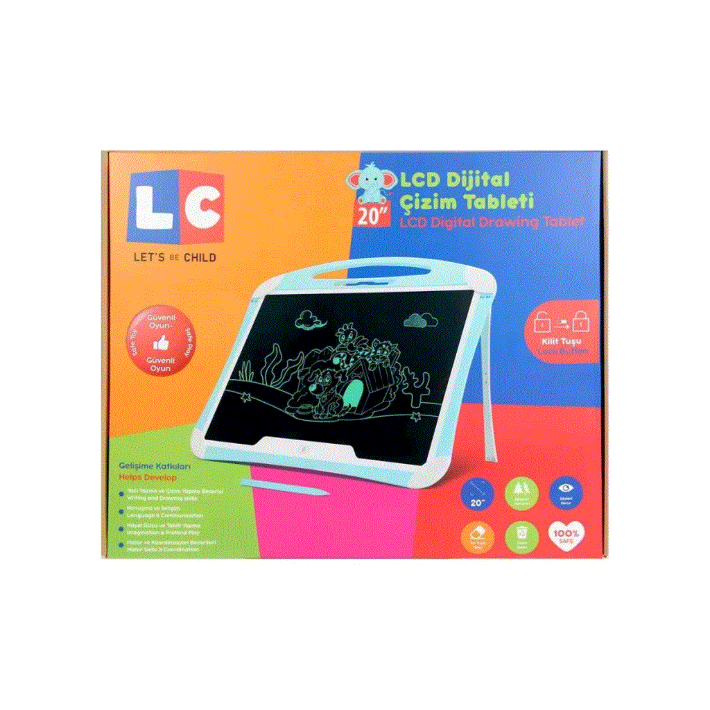 Nessiworld LC-30958 Let's be Child - Dijital Çizim Tableti 20 inç