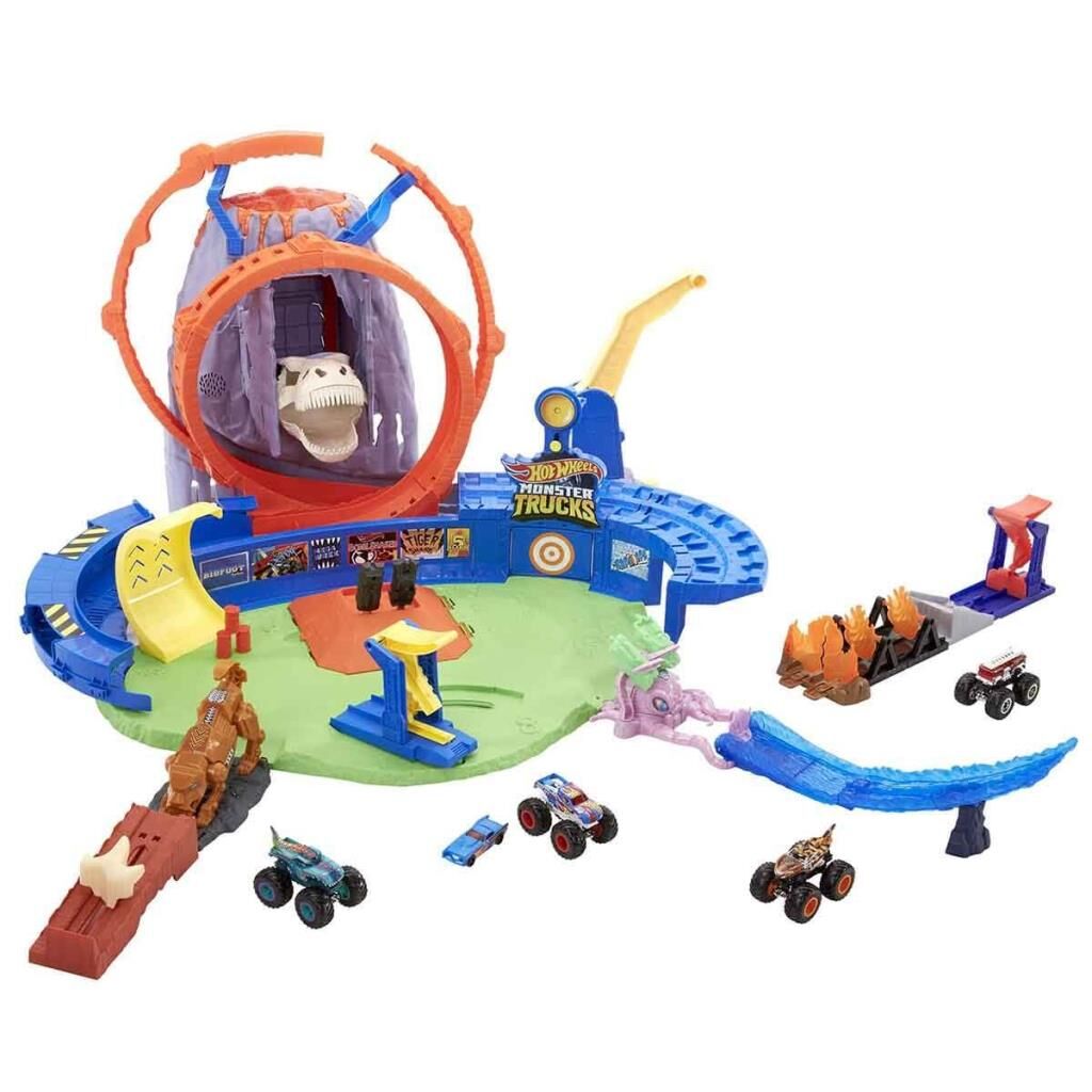 Nessiworld Hot Wheels Monster Trucks Volkanik Alanda Macera Oyun Seti GYL14