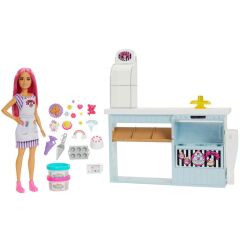 NessiWorld Barbie'nin Pasta Dükkanı Oyun Seti HGB73NessiWorld