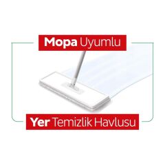 Nessiworld Sleepy Yer Temizlik Havlusu Mop Uyumlu 50 Adet Çamaşır Suyu