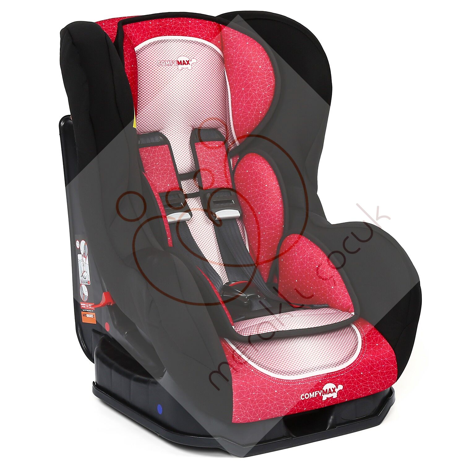 ComfyMax Lux 0-25kg Oto koltuğu Skyline Red