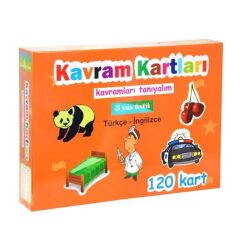 Nessiworld KZL-145 Kavram Kartları 120 Kart -Kızılkaya