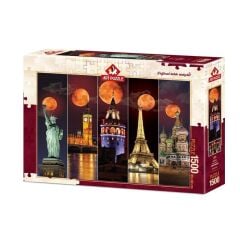 4548 Art Puzzle Kanlı Ay 1500 parça Puzzle / +15 yaş