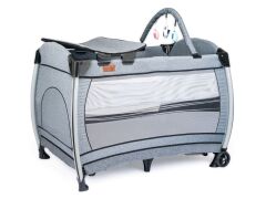 Comfymax Power Park Yatak Oyun Parkı 70x110 - Steel Grey