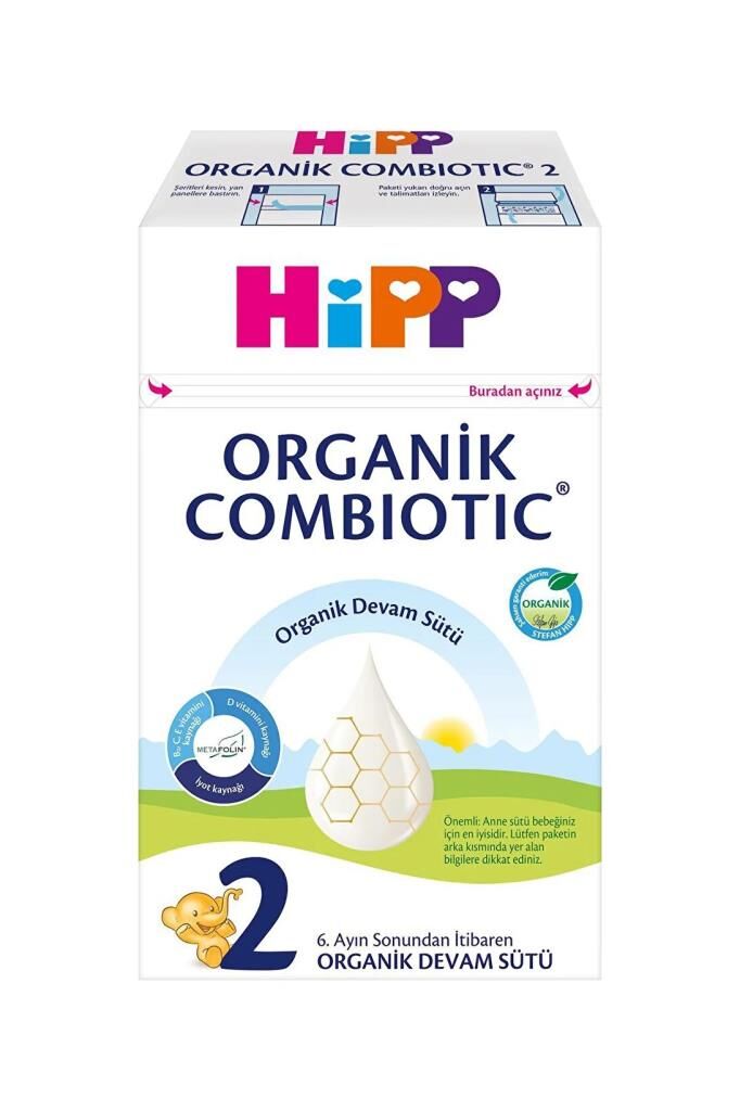 Nessiworld Hipp 2 Organik Combiotic Bebek Sütü 600 Gr