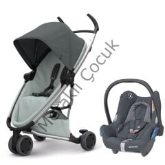 Quinny Zapp Flex Travel Sistem Bebek Arabası / Graphite on Grey