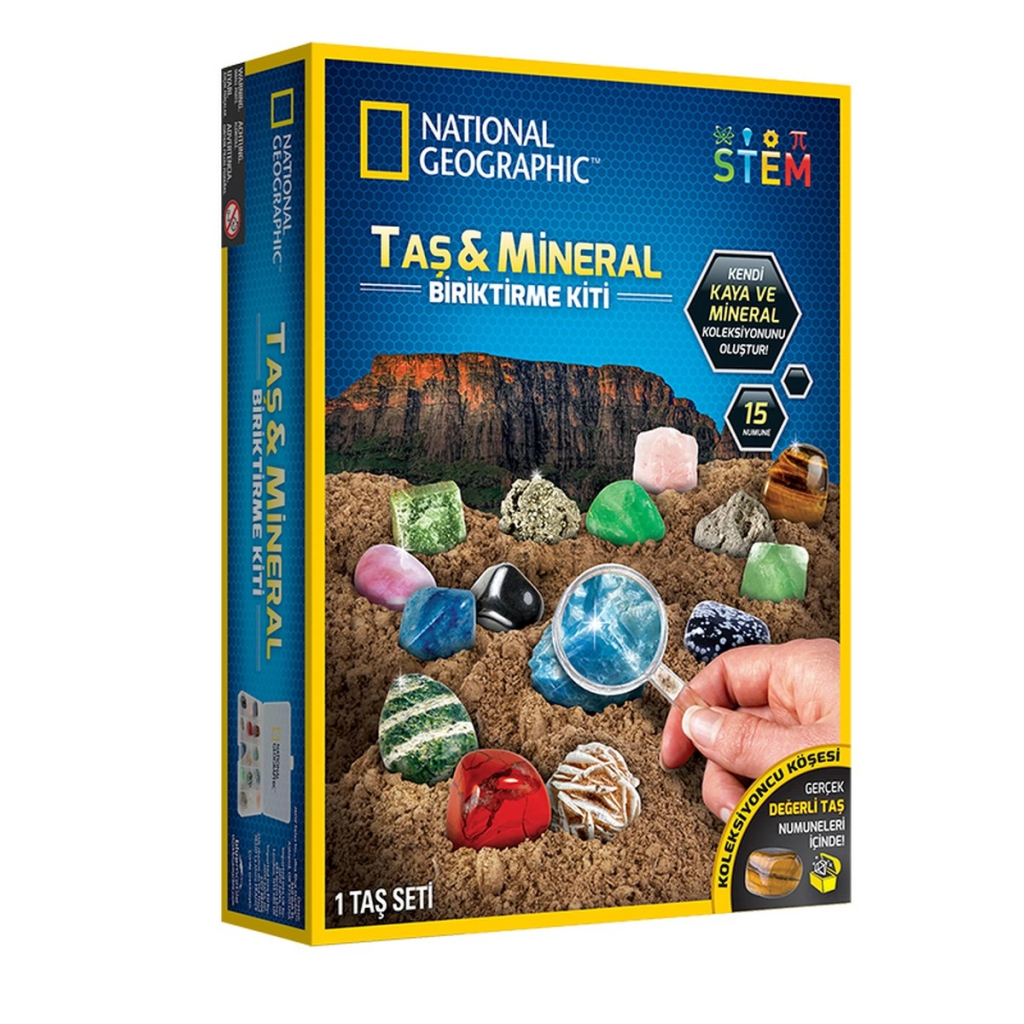 Nessiworld Natgeo Taş ve Mineral Biriktirme Kiti