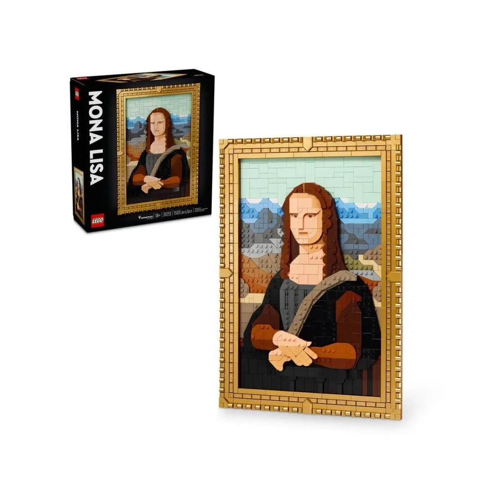 Nessiworld 31213 Lego icons - Mona Lisa 1503 parça +18 yaş