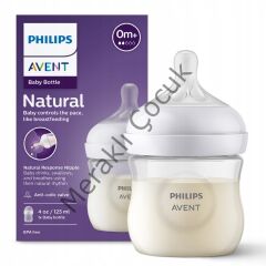 Philips Avent Natural Response PP Biberon 0 Ay+125ml SCY900/01