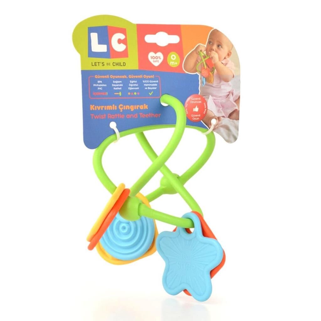 NessiWorld LC-30750 Kıvrımlı Çıngırak -Lets Be Child