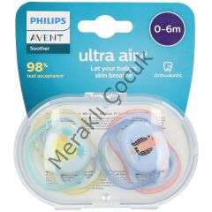 Philips Avent Ultra Air Emzik 0-6 Ay 2li Kız SCF085/12