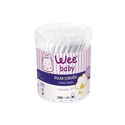 Nessiworld Wee Baby Kulak Temizleme Çubuğu (100 Adet) 905