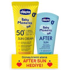 Nessiworld Chicco Baby Moments Sun Güneş Sprey Spf 50+ 150 ml + After Sun Hediye