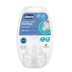 Nessiworld Chicco Well-Being 2'Li Biberon Emziği 2+ Ay