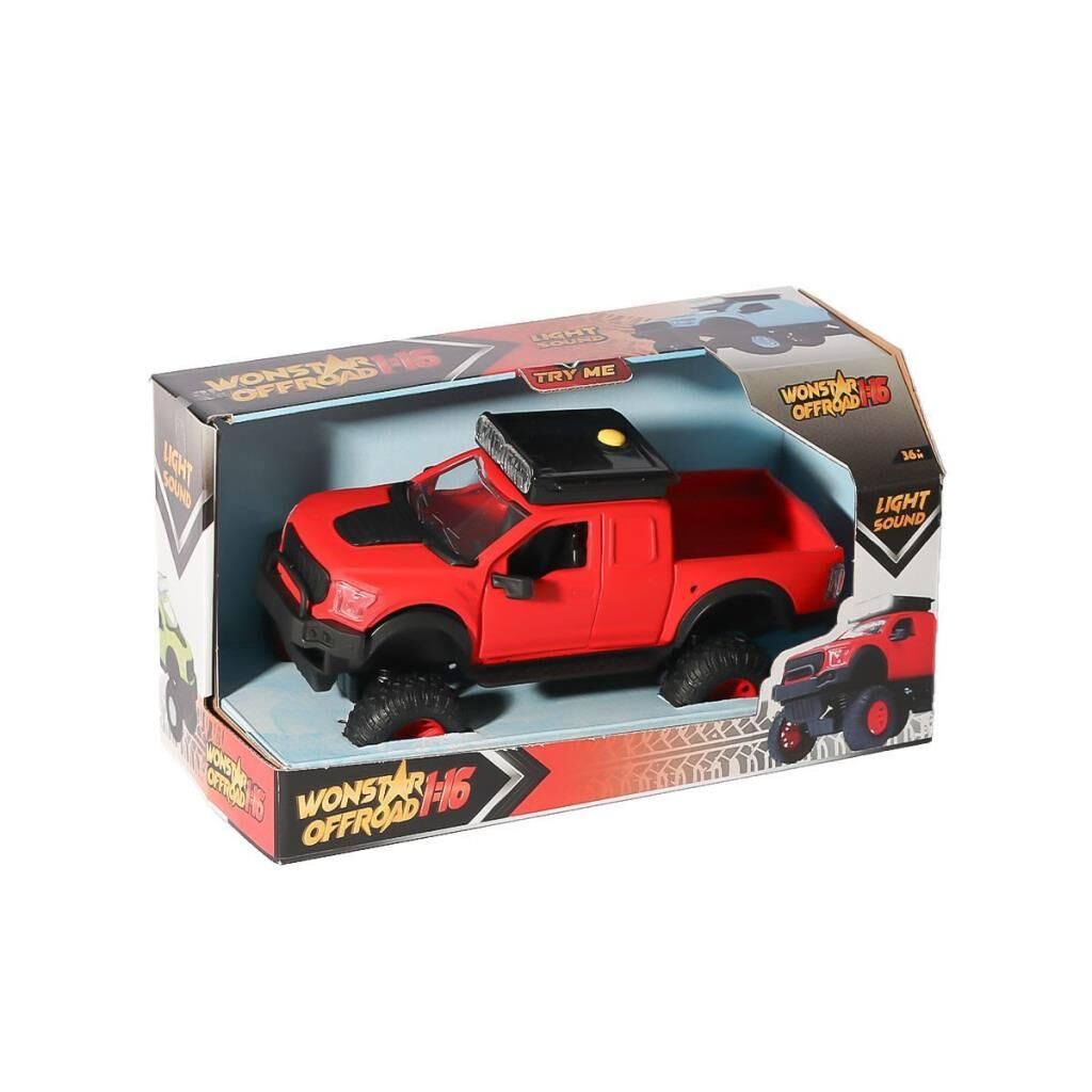 NessiWorld 4016 Sesli ve Işıklı Wonstar Offroad  Araba 1:16  -Zuzutoys