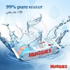 Huggies Pure Yenidoğan Hassas Islak Havlu 72 Yaprak