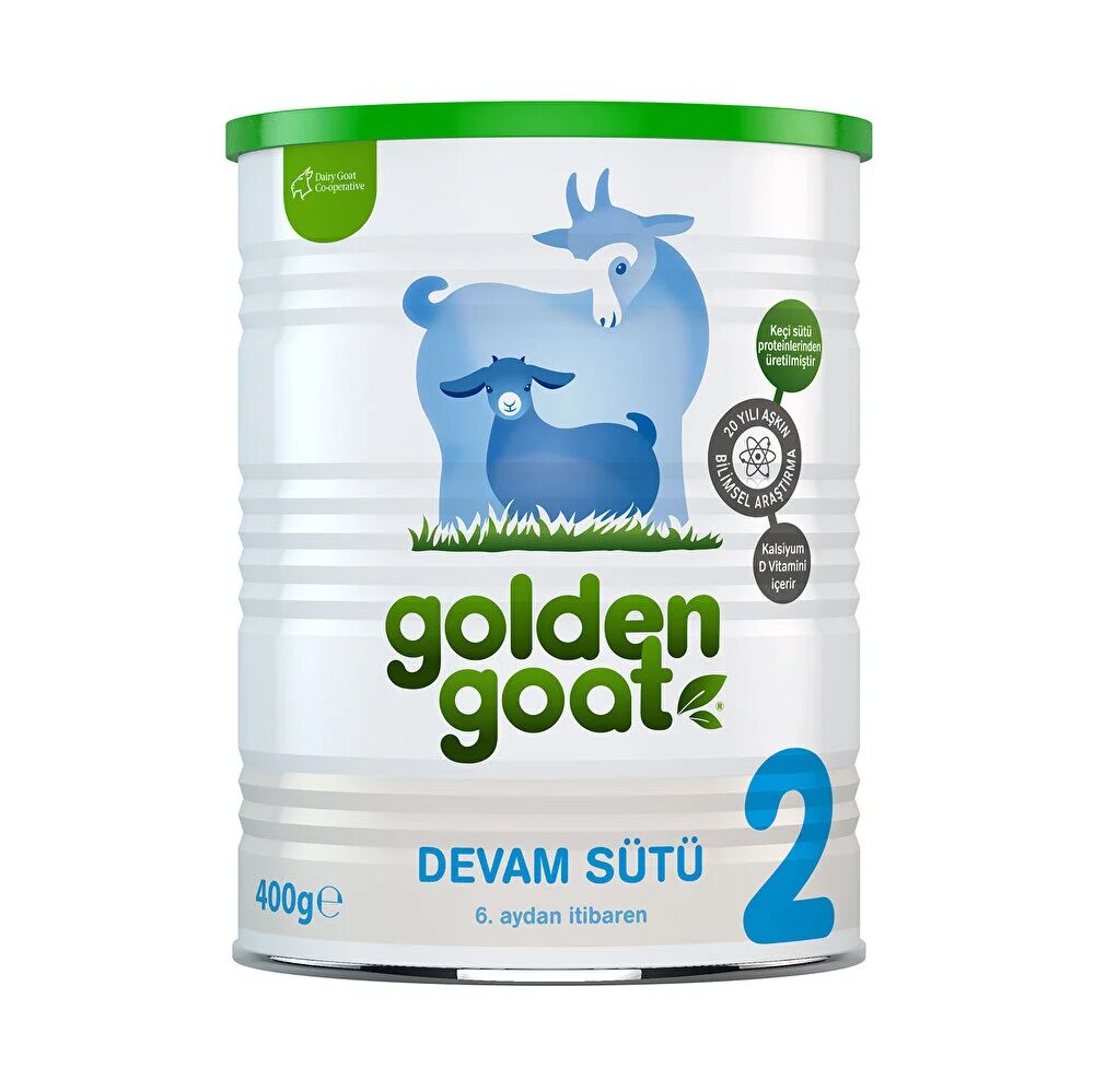 Nessiworld Golden Goat 2 Keçi Sütlü Devam Sütü 6-12 Ay 400 Gr