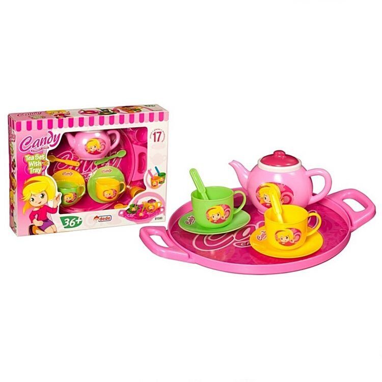 Nessiworld Dede Candy Tepsili Çay Set