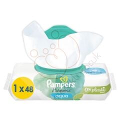 Prima Pampers Harmonie Aqua Yenidoğan Islak Havlu 48 li