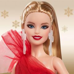 Nessiworld HRM61 Barbie 2024 Mutlu Yıllar Bebeği - Sarışın