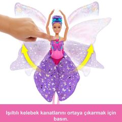 Nessiworld HXJ10 Barbie Kelebek Dansçı Bebek