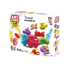 Nessiworld 03998 Art Craft Seyahat Araçları Hamur Set 168 Gr -Fentoys