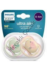 Philips Avent Ultra Air Emzik 0-6 Ay 2li Kız SCF085/59