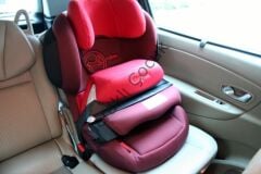 Cybex Juno 2 Fix Oto Koltuğu 9-18 kg -  Strawberry Red