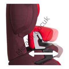 Cybex Juno 2 Fix Oto Koltuğu 9-18 kg -  Strawberry Red