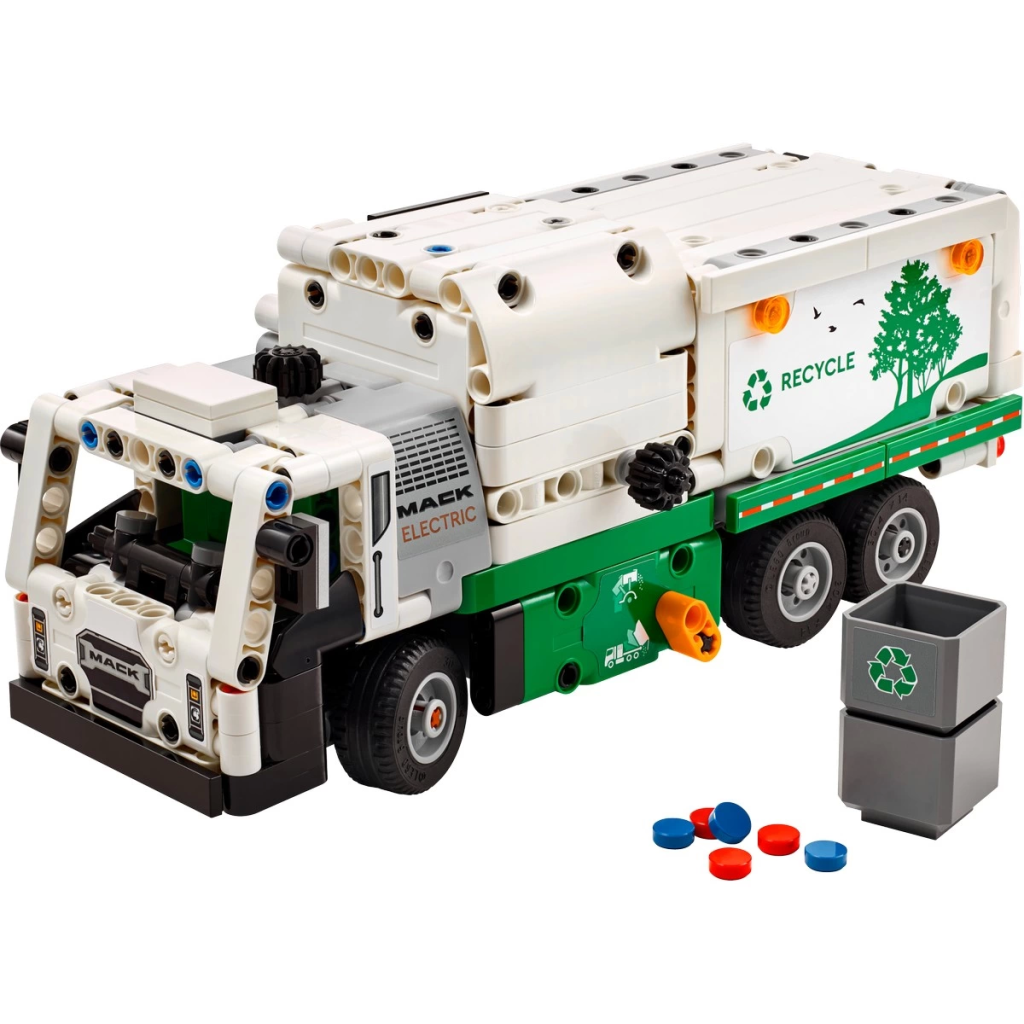 Nessiworld LEGO Technic Mack LR Electric Çöp Kamyonu 42167