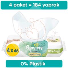 Prima Pampers Harmonie New Baby Yenidoğan Islak Havlu 4x46 Adet (184 Yaprak)