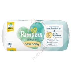 Prima Pampers Harmonie New Baby Yenidoğan Islak Havlu 4x46 Adet (184 Yaprak)