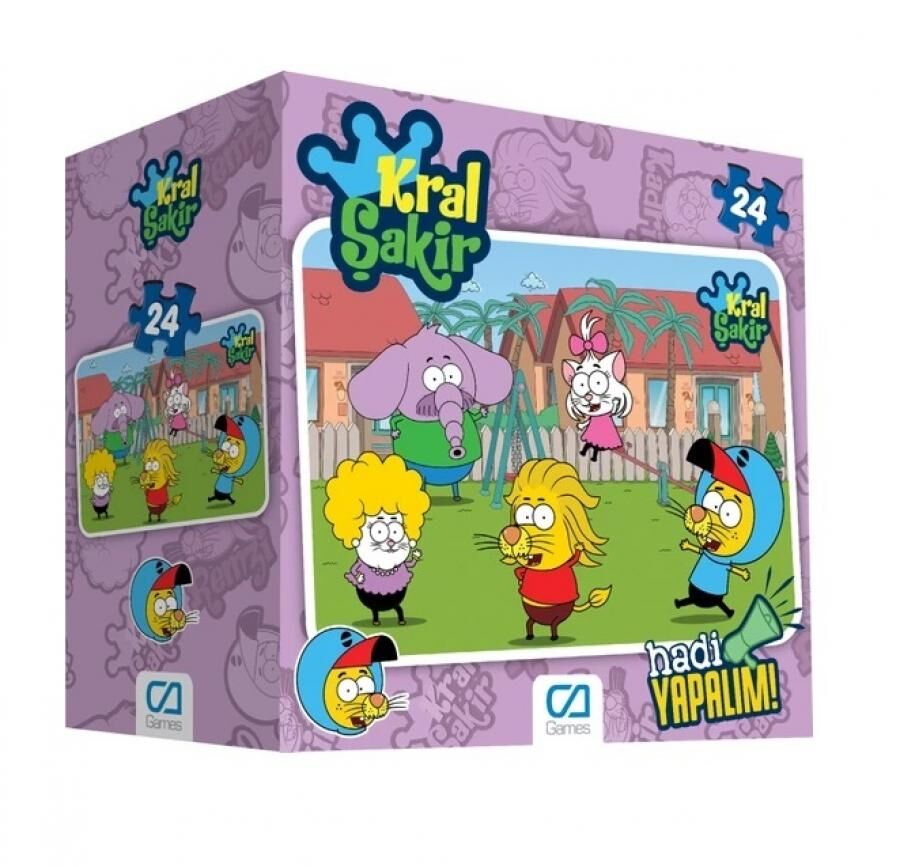 Nessiworld Games Kral Şakir Puzzle 24 Parça