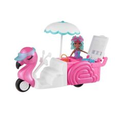 Nessiworld HWP24 Polly Pocket Filamingo Motosiklet ve Tropik Aksesuarlar