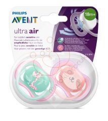 Philips Avent Ultra Air 2li Desenli Gece Emziği +18 Ay - Kız