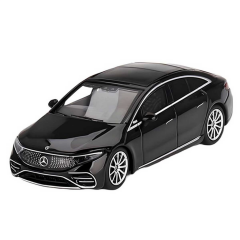 Nessiworld Mini Gt 1:64 Mercedes-Benz EQS 580 4MATIC Black