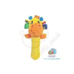 Sozzy Toys Çıngıraklı Sıksık Zürafa - SZY159