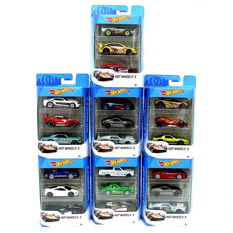 Nessiworld   Hot Wheels 3'lü Araba Seti