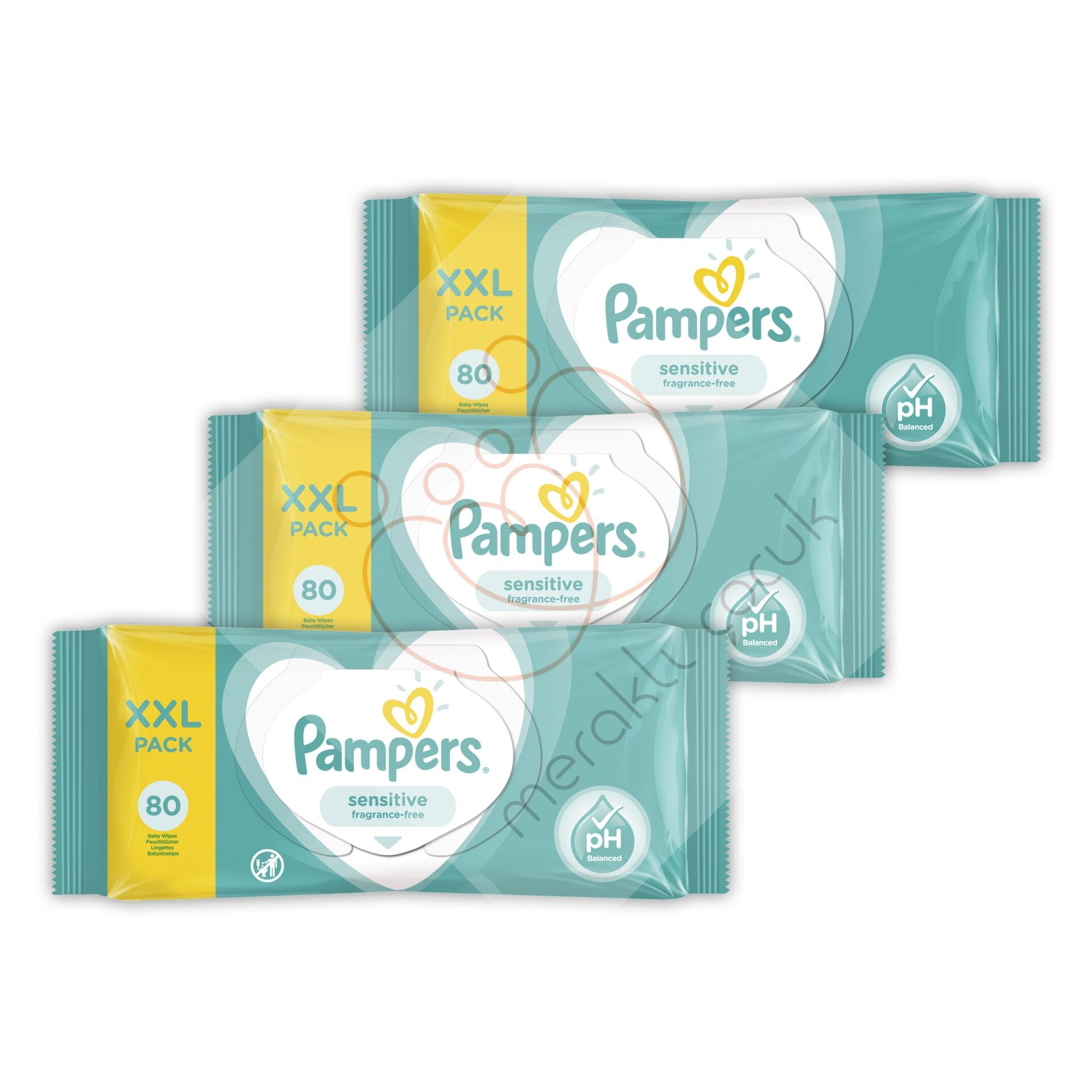 Prima Pampers Baby Sensitive Islak Havlu 3x80 Yaprak