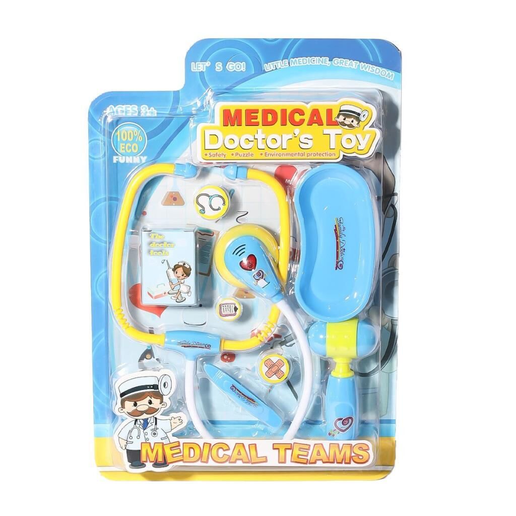 NessiWorld 66001C-23 Sesli ve Işıklı Doktor Seti -Mavi