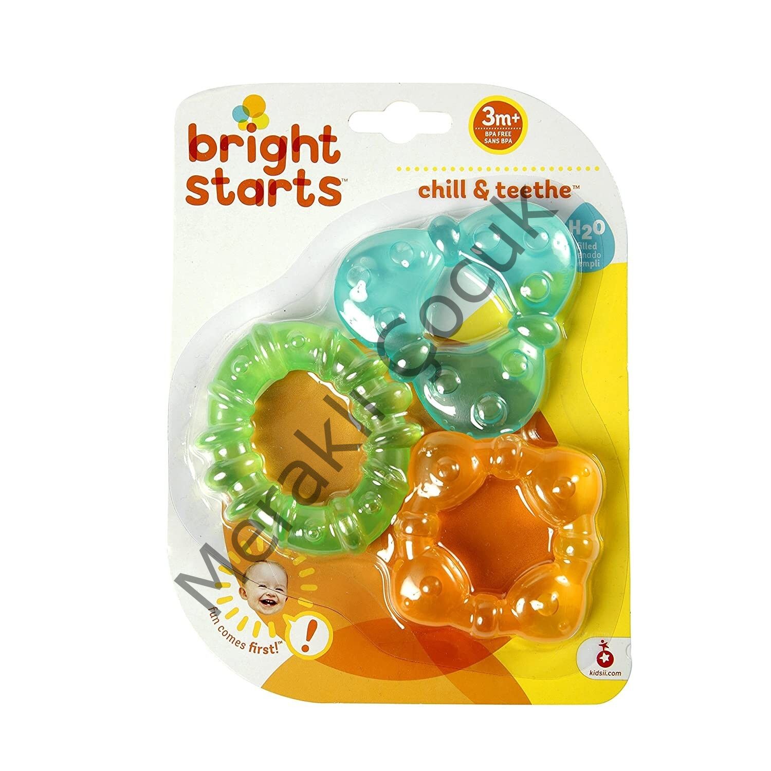 Bright Starts Üçlü Yüzük Sulu Dişlik