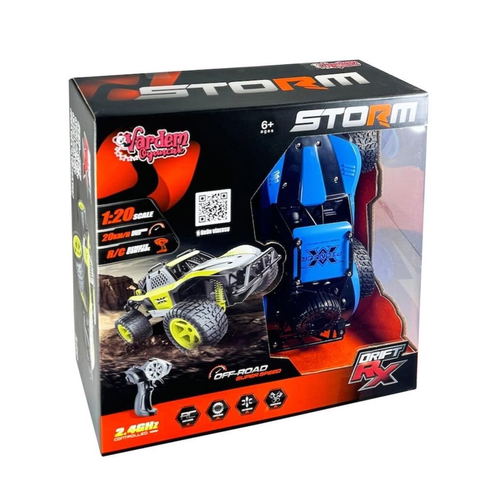 Nessiworld SYR-66764MA Kumandalı  2.4Ghz Şarjlı 1:20 Storm Drift Araba